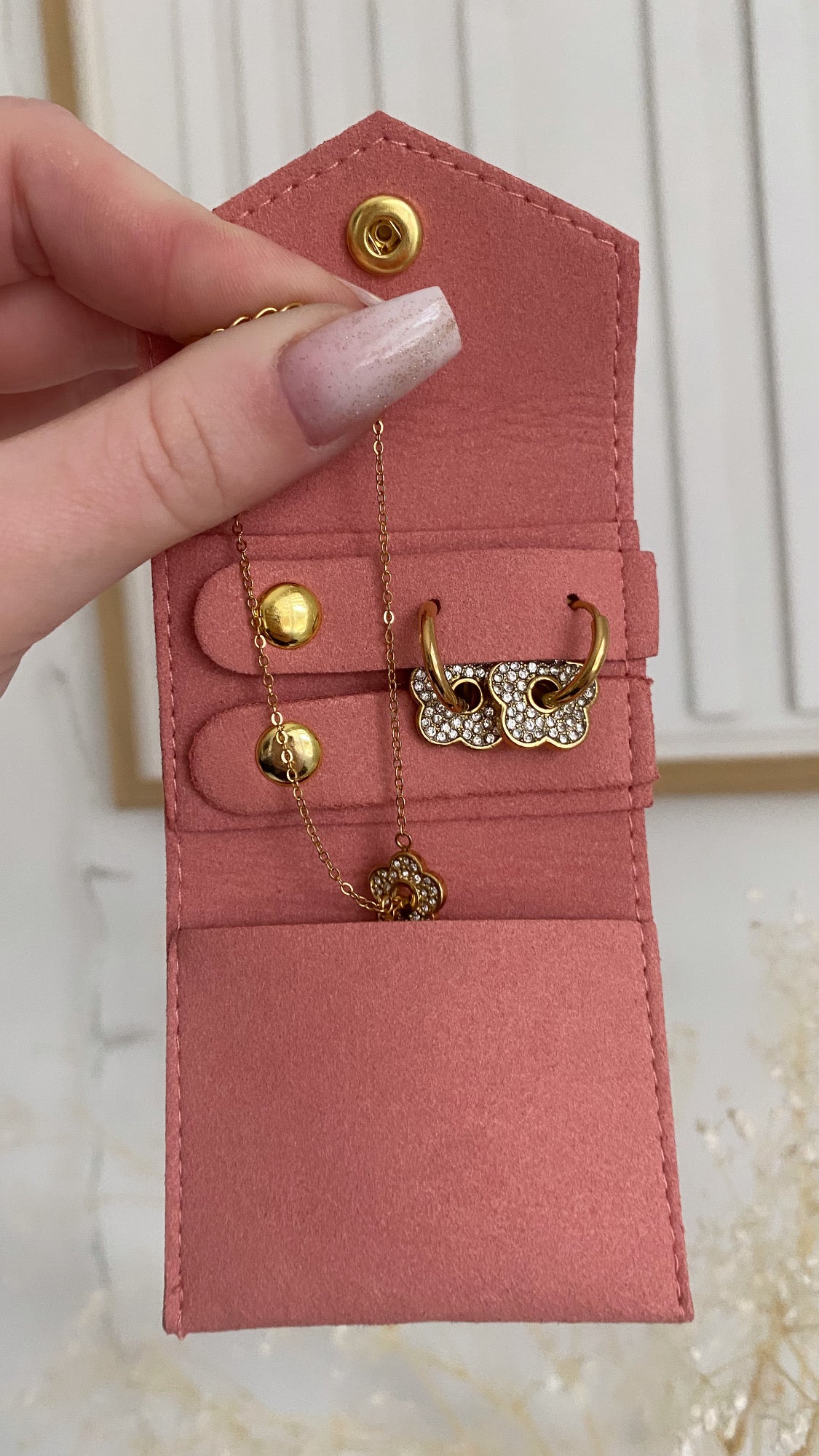 Pochette à bijoux de poche